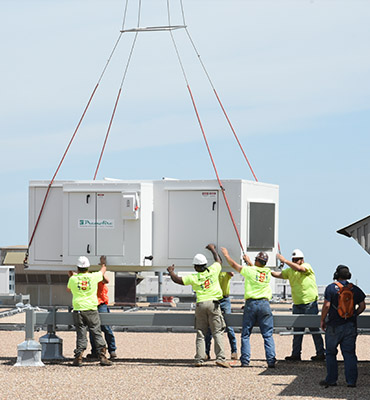 San Francisco Helicopter HVAC Lift