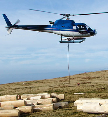 San Francisco Helicopter Log Lift