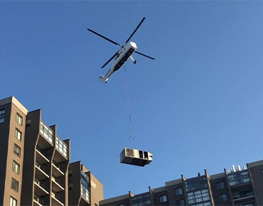 San Francisco Helicopter HVAC Lift