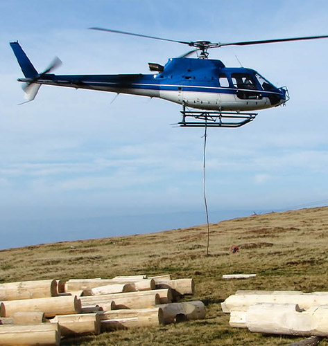 San Francisco Helicopter Logging